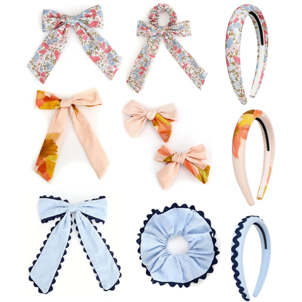 Baby Gear - kntted Hairband with flower Bow for