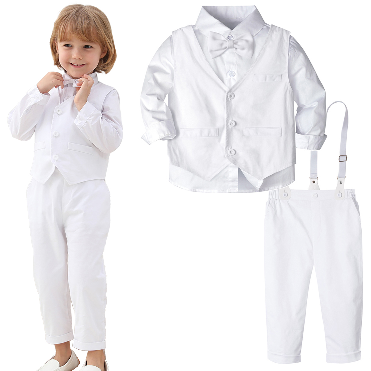 Baby Boy Suit Set Baptism - Baby Boy Christening Outfit Toddler Baptism