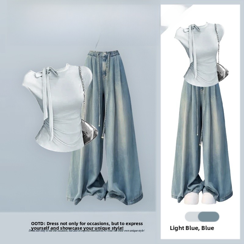 Maternity Wear - Elegant Summer Outfit Women's Gentle Sweet