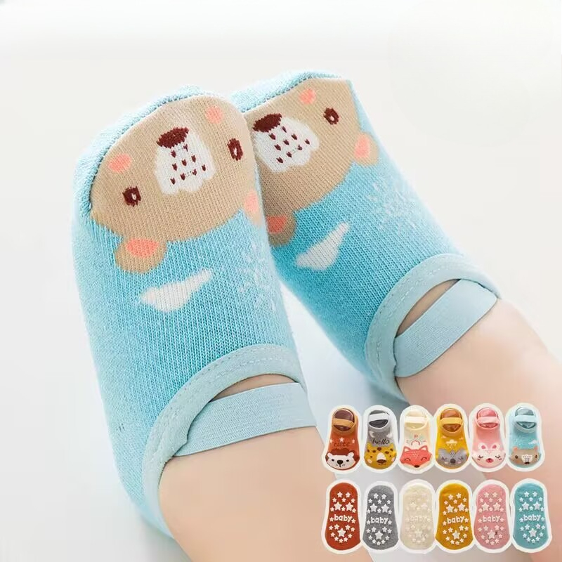 Unisex Baby Socks Non Slip - 0-3Years Newborn Baby Girls Boys Socks
