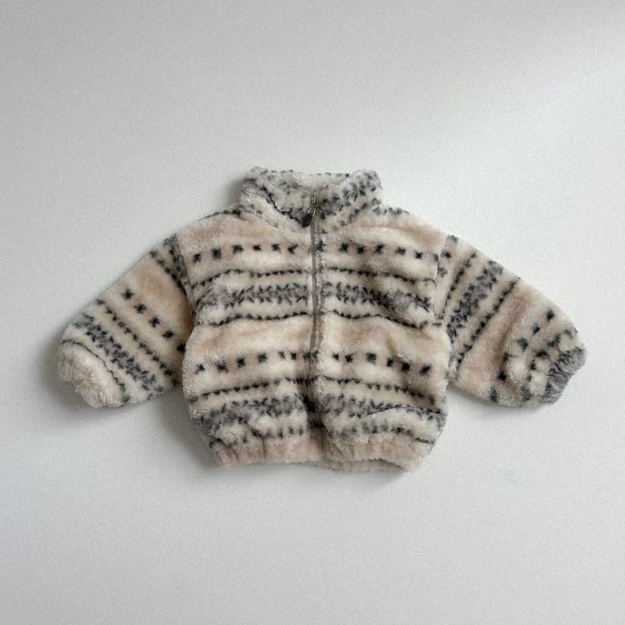 Toddler Boy Winter Fleece Jacket - Winter Baby Warm Plush Coat Infant