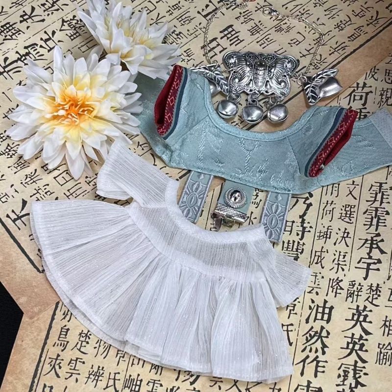 Baby Clothes - 20cm cotton doll - Traditional Chinese