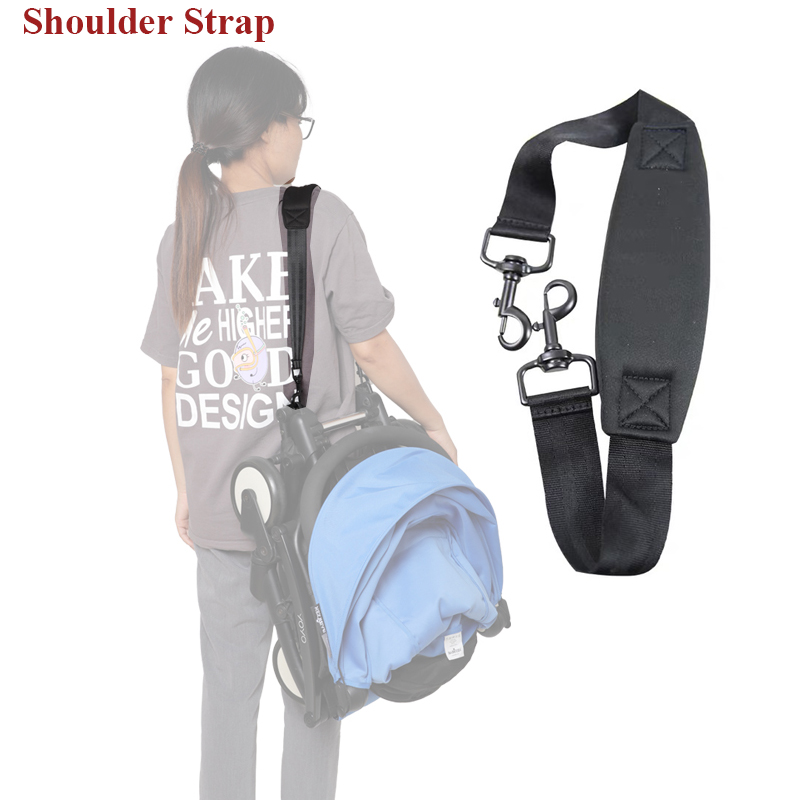 Lightweight Foldable Baby Stroller Compact - Baby Stroller Accessories Shoulder Straps 1:1Fabric