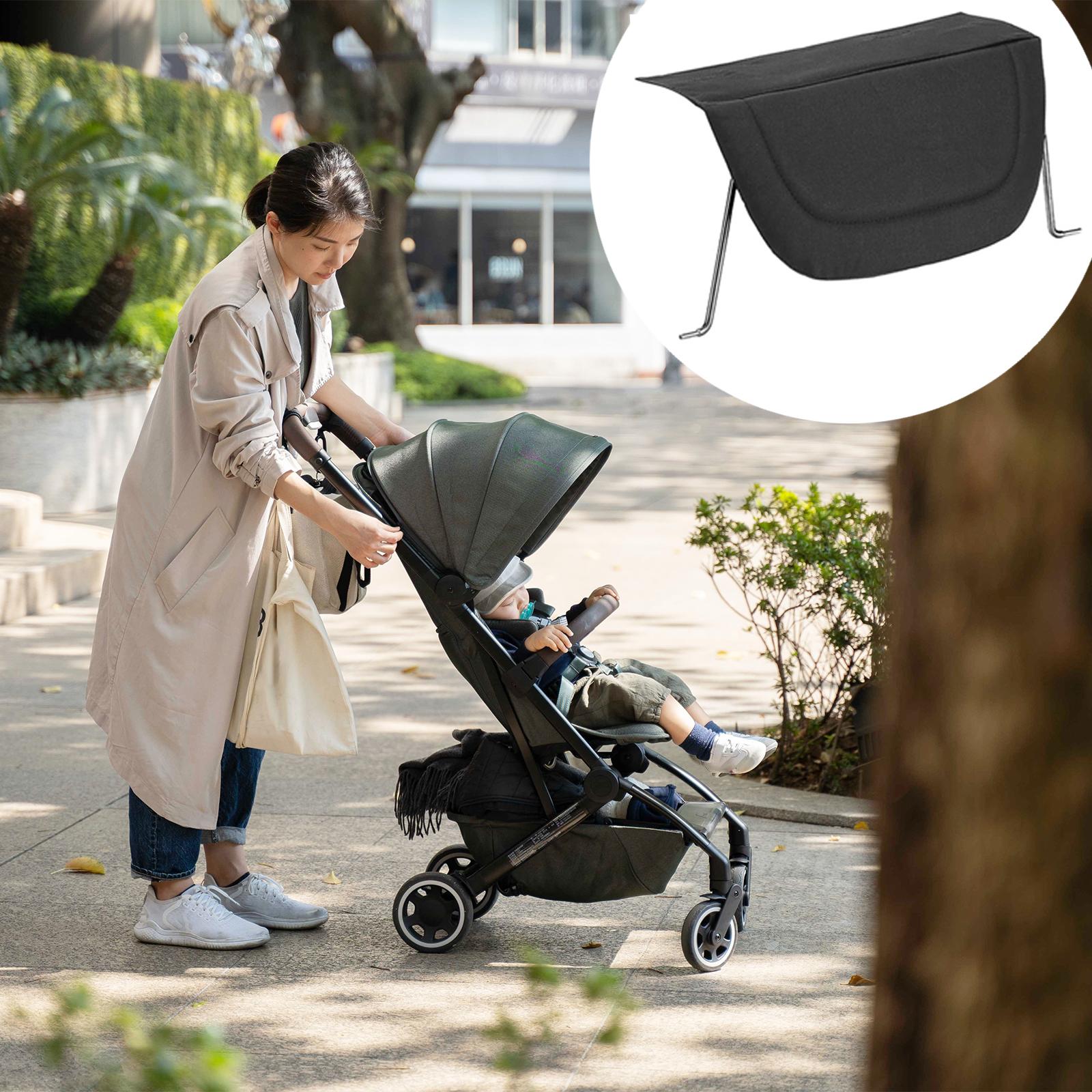 Lightweight Foldable Baby Stroller Compact - Extended Stroller Footboard Foldable Leg Rest