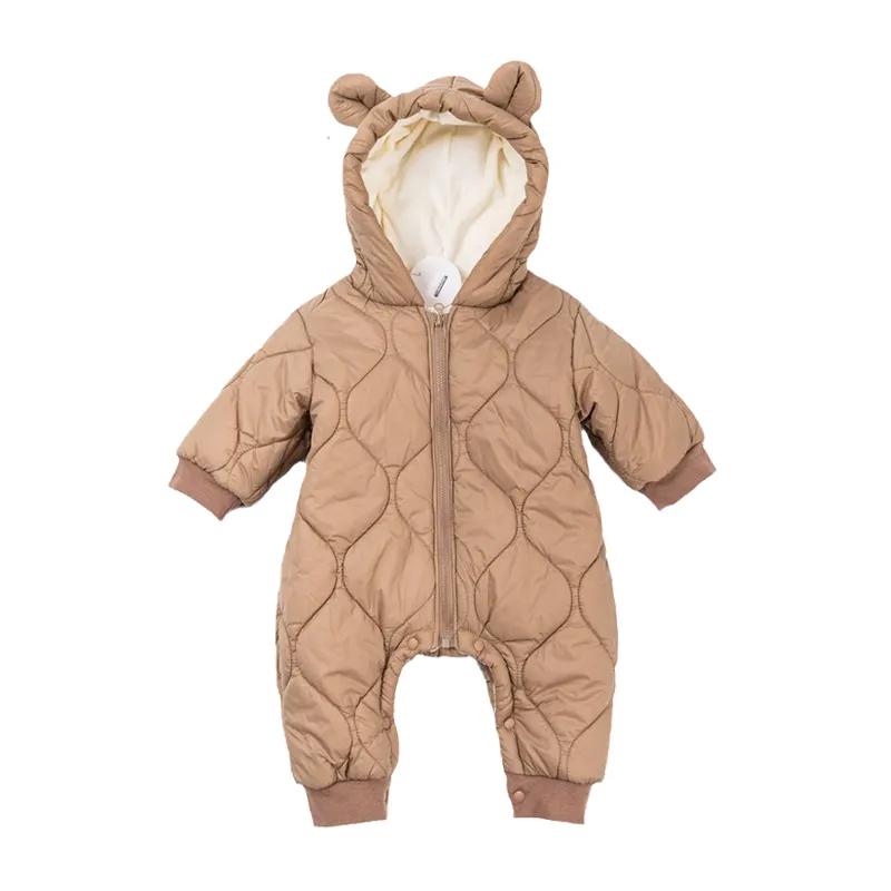 Cotton Baby Onesies Zipper - Newborn Baby Romper Winter Thicken Cotton