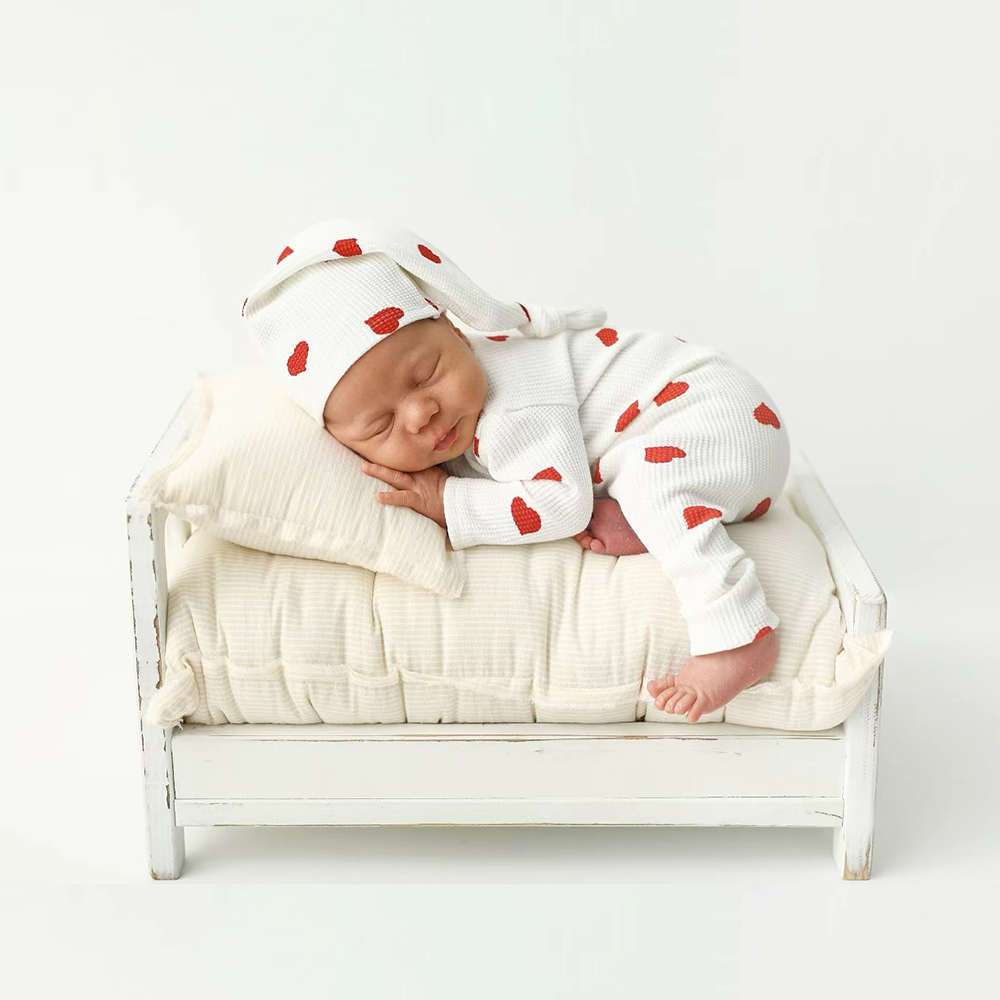Heart Theme Newborn Photograph - Infant Photography Props Outfit ulasan dan harga