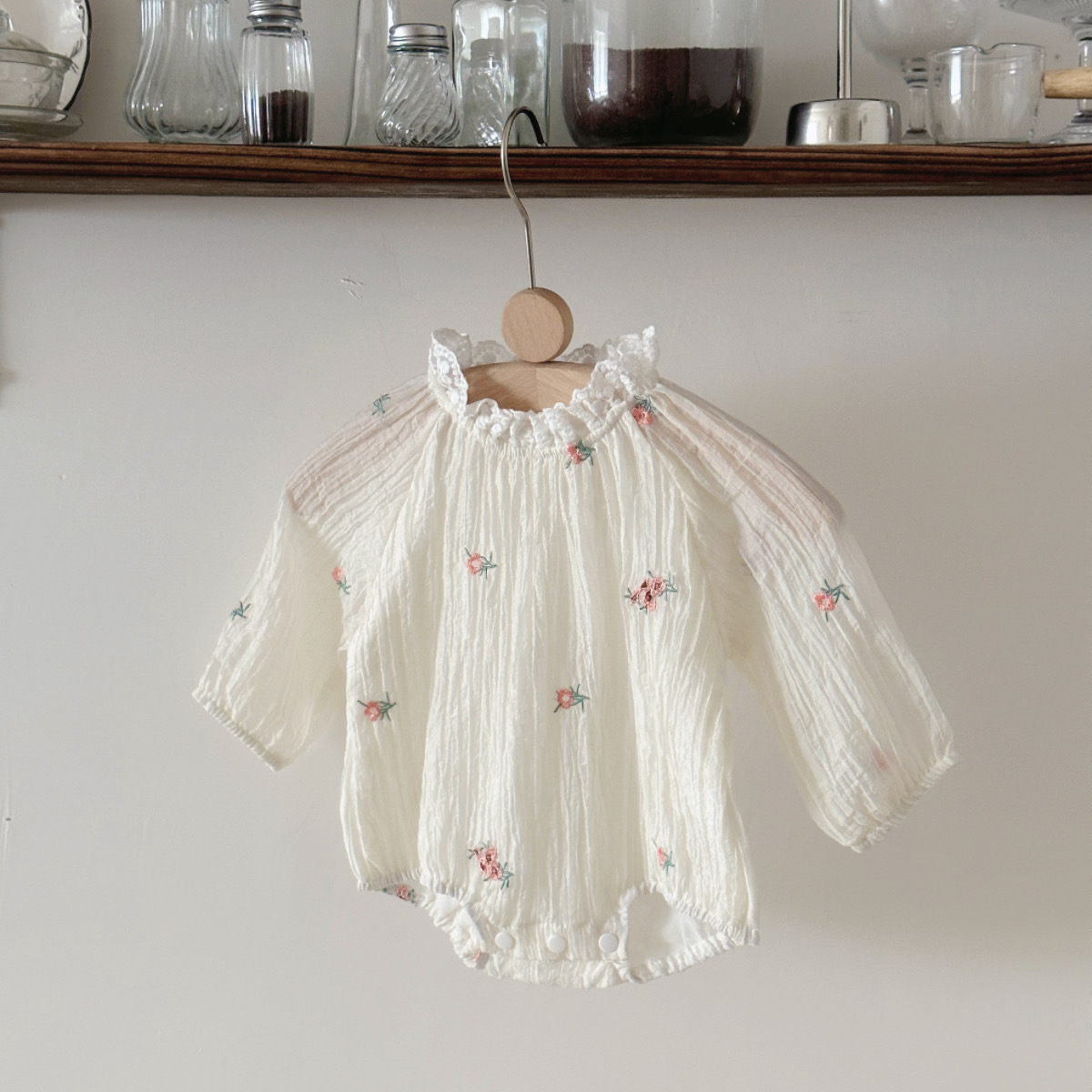 Summer Newborn Baby 0-18M Girl - Newborn Baby Girl Romper Floral ulasan dan harga