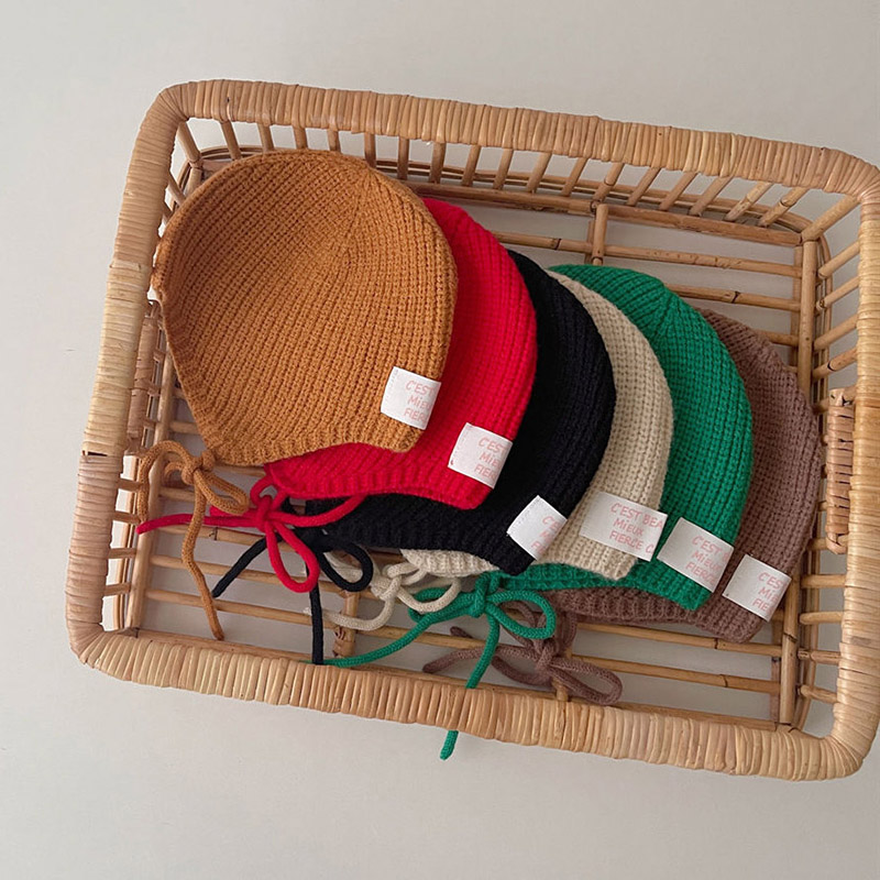 Winter Warm Kids Ear Protectio - Infant Beanie Hat With Ears ulasan dan harga