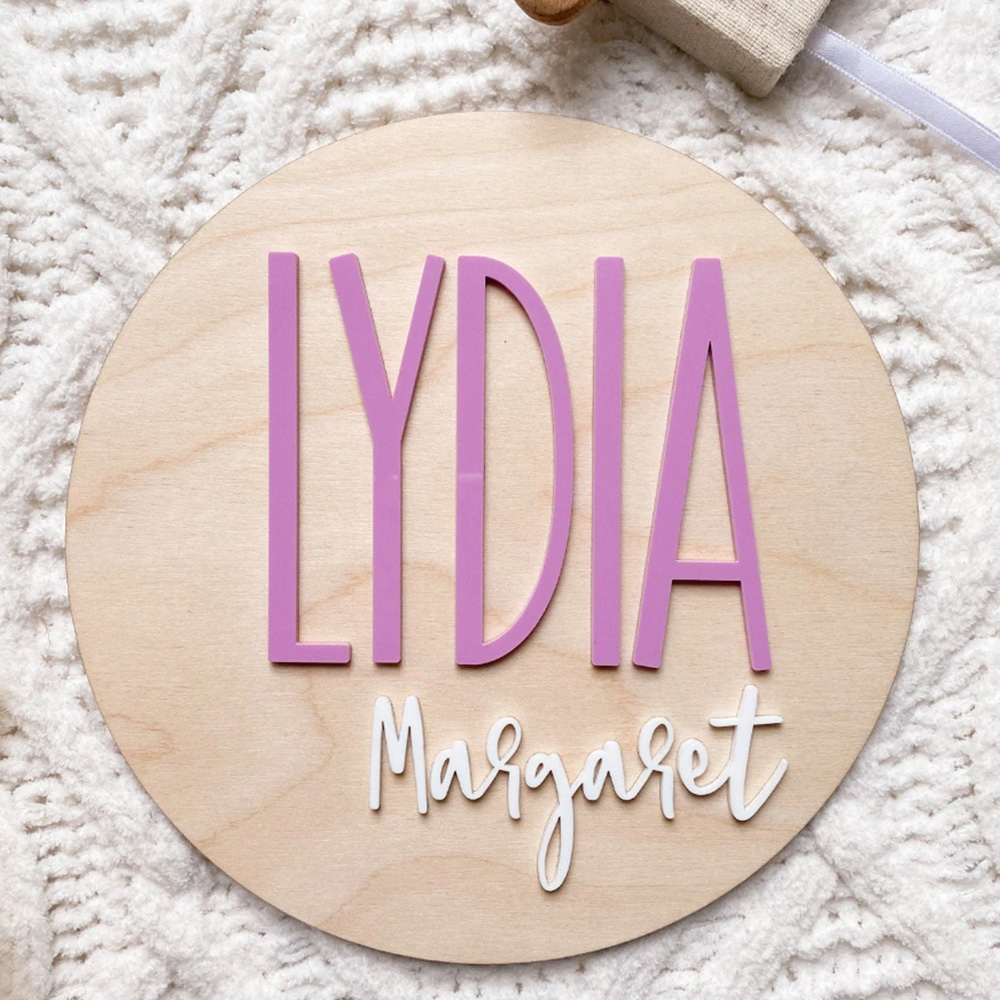 Personalised Birth Announcemen - Nursery ulasan dan harga