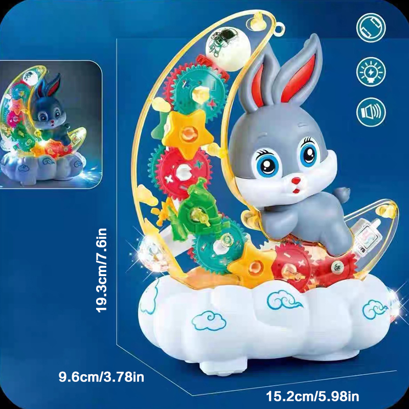 Moon Rabbit Electric Toy Scoot - Baby Gear ulasan dan harga
