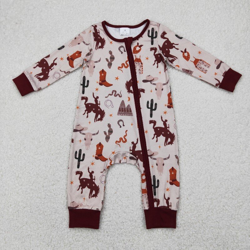 8.19y Boutique Baby Boys Rompe - Cotton Baby Onesies Zipper ulasan dan harga