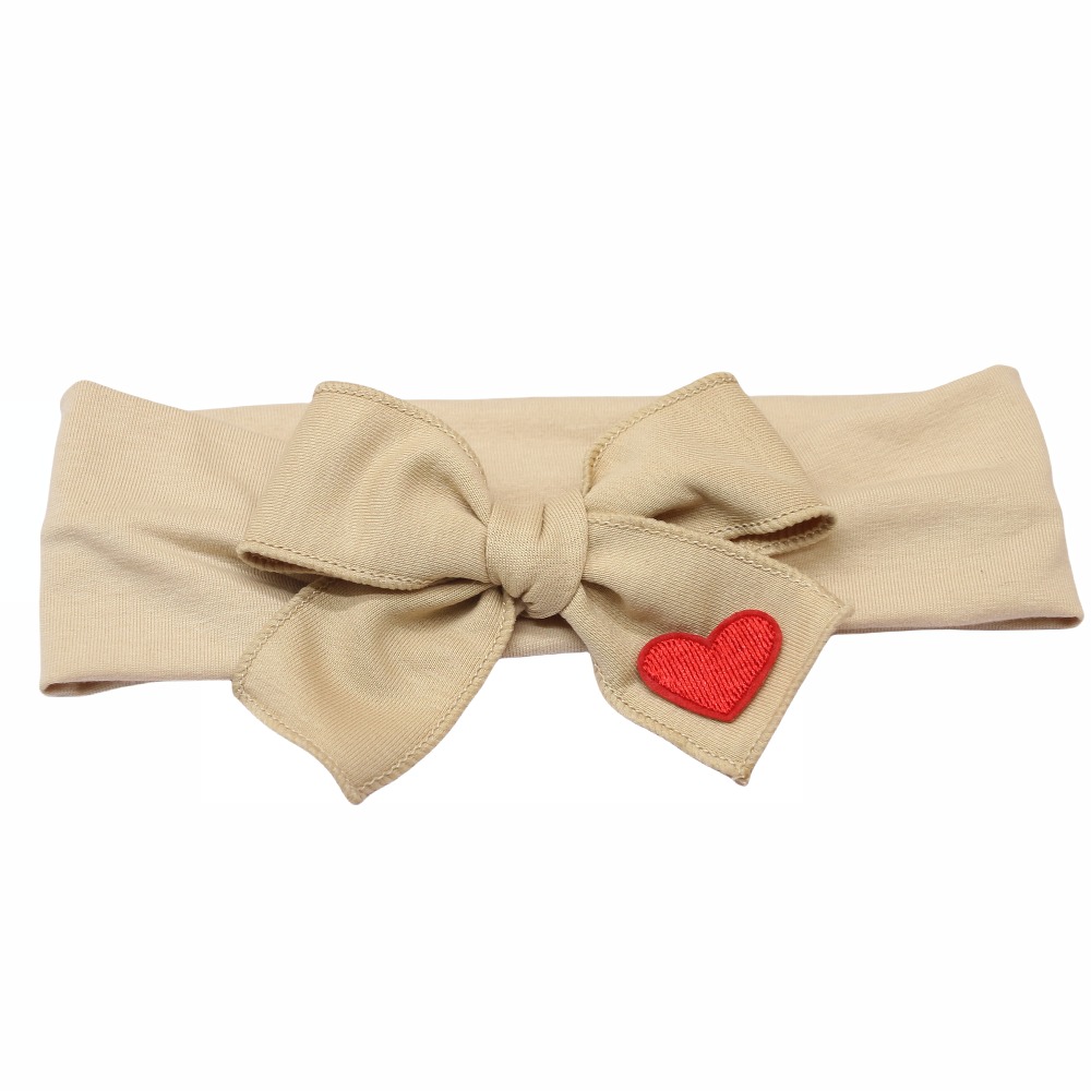 New Cotton Babyband heart bow  - Baby Gear ulasan dan harga