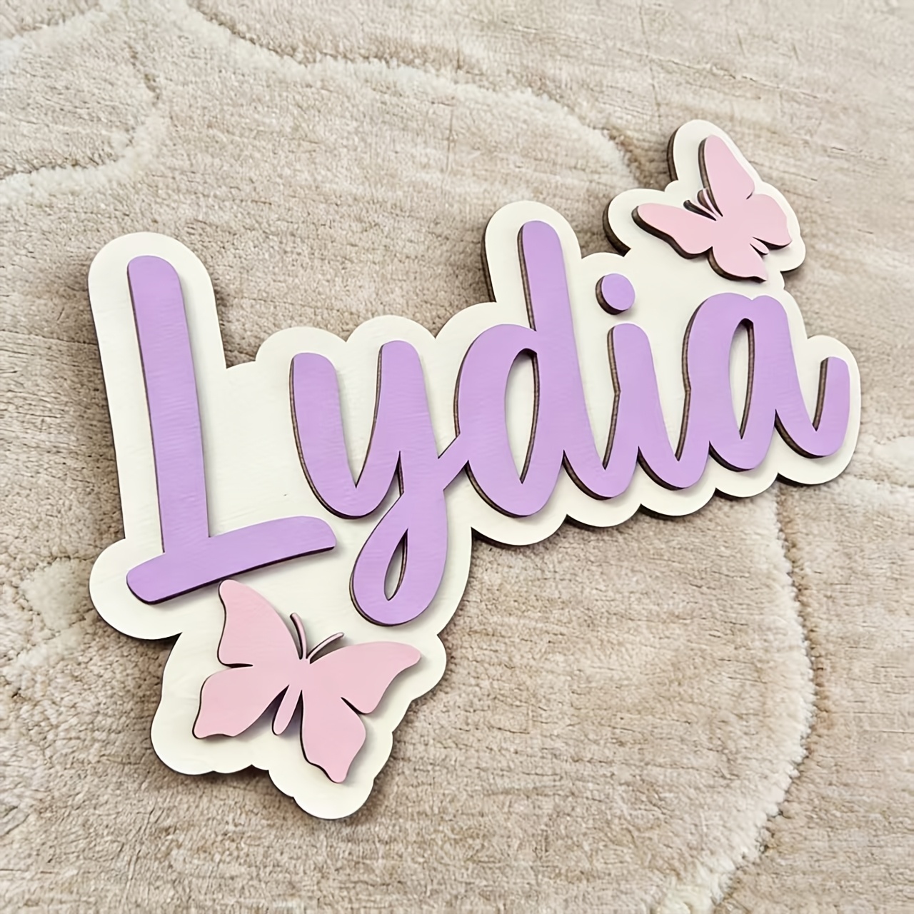 Personalized Blue & Pink Butte - Nursery ulasan dan harga