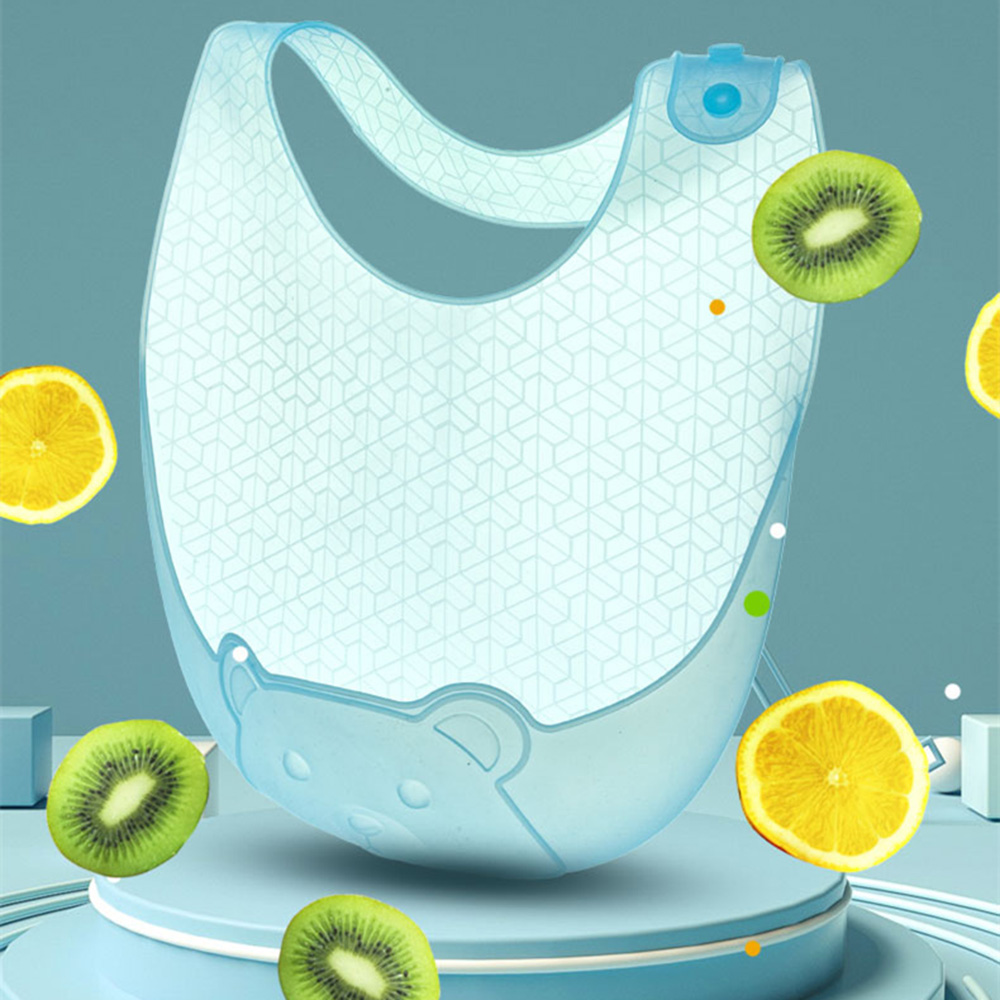 Baby eating bib, complementary - Waterproof Baby Bibs Silicone ulasan dan harga