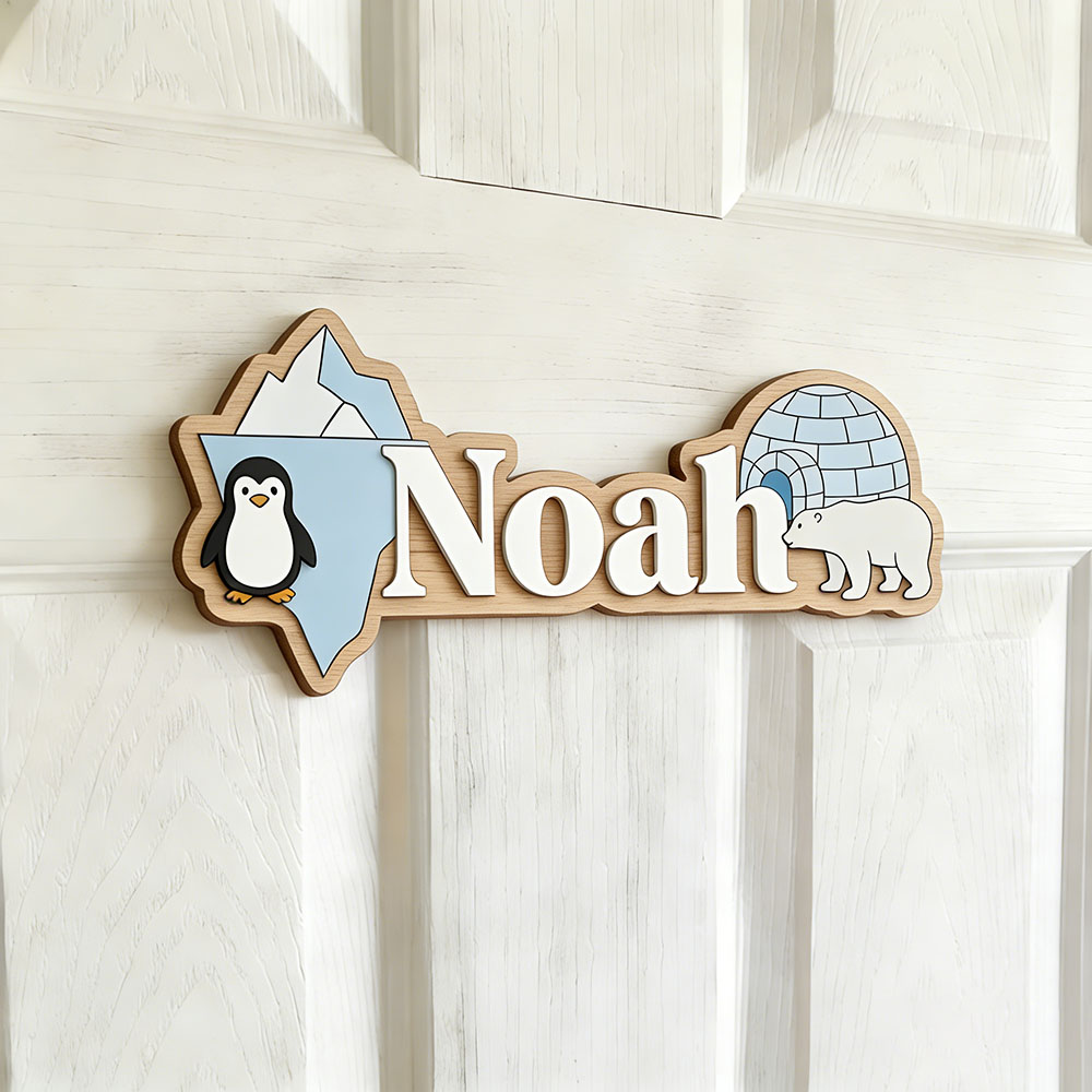 Arctic Penguin & Polar Bear Cu - Nursery ulasan dan harga