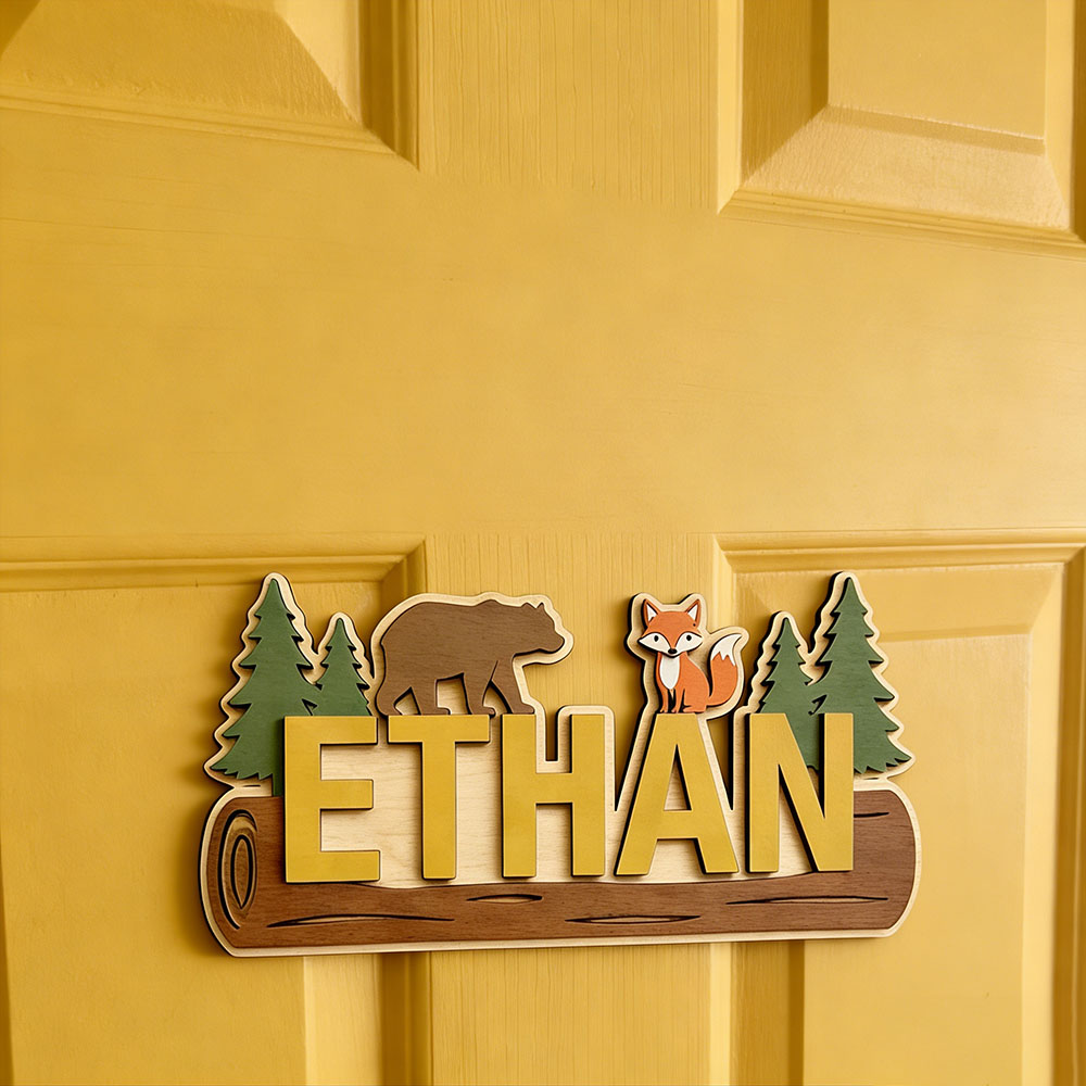 Woodland Forest Animal Persona - Nursery ulasan dan harga