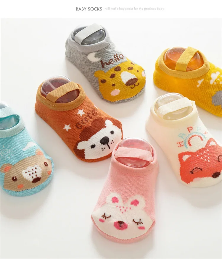 0-3Years Newborn Baby Girls Bo - Unisex Baby Socks Non Slip ulasan dan harga