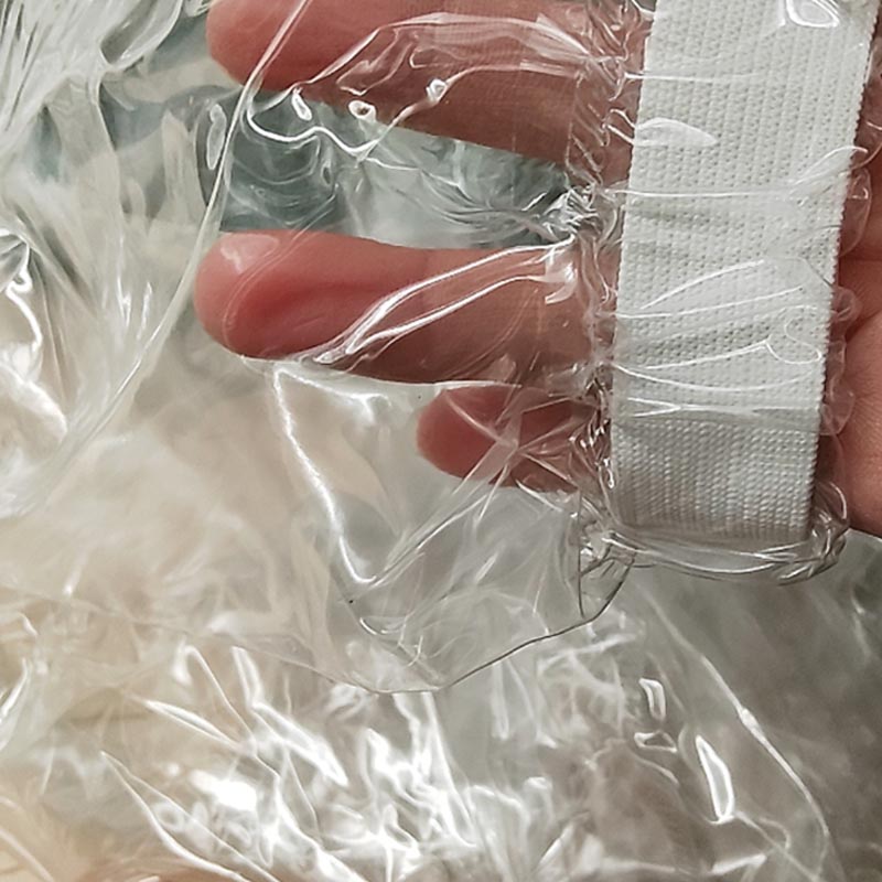 Sexy PVC Transparent Zipper Pl - Diapering ulasan dan harga