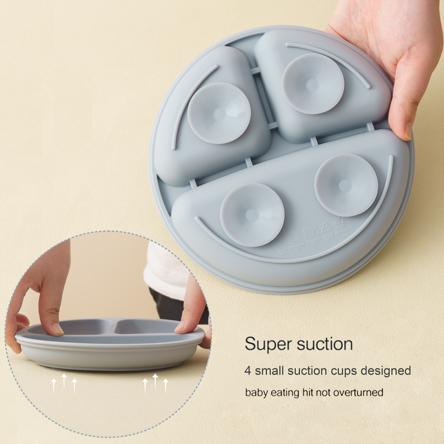 5Pcs Baby Silicone Feeding Set - Waterproof Baby Bibs Silicone ulasan dan harga