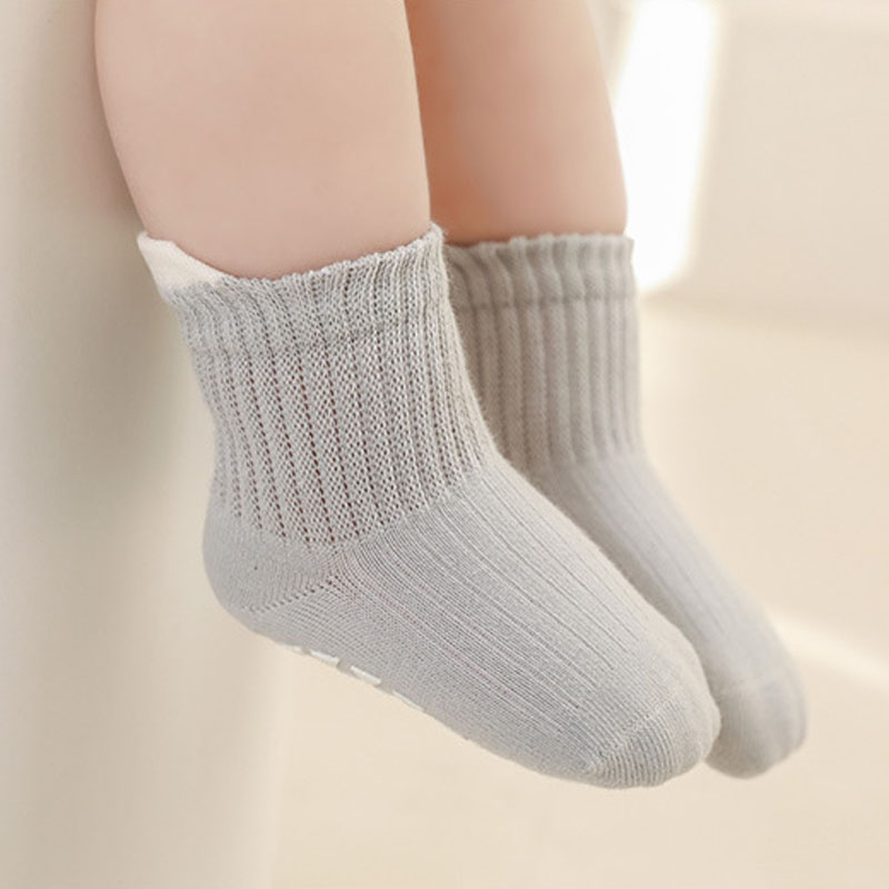 3 Pairs Kids Cotton Socks Boys - Unisex Baby Socks Non Slip ulasan dan harga