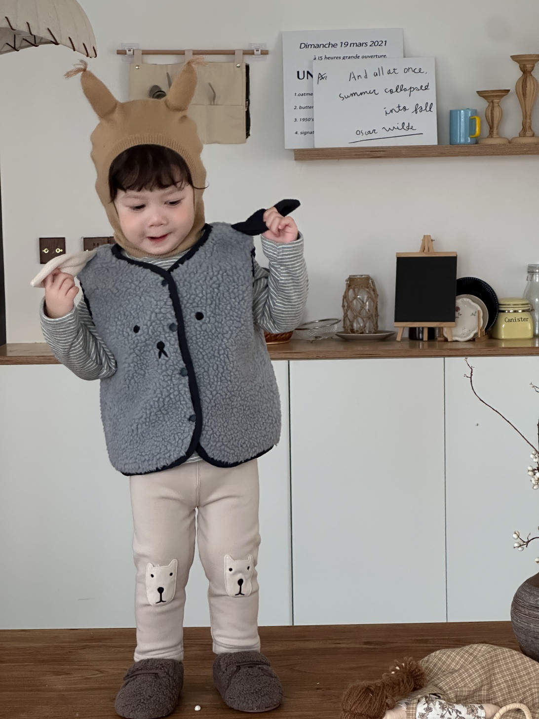 2025 Winter New Baby Sleeveles - Toddler Boy Winter Fleece Jacket ulasan dan harga