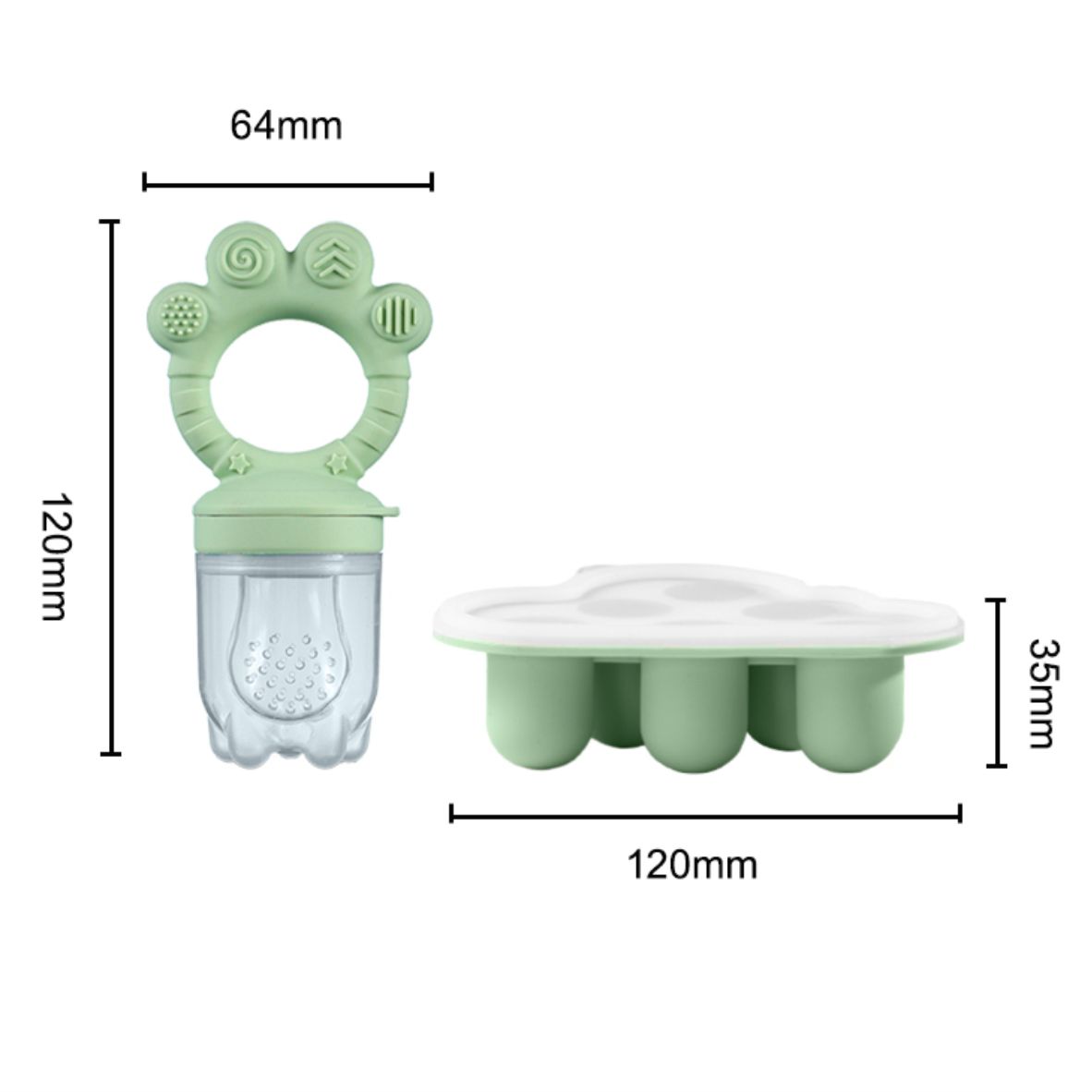 Baby Fruit Food Feeder & Freez - Feeding ulasan dan harga