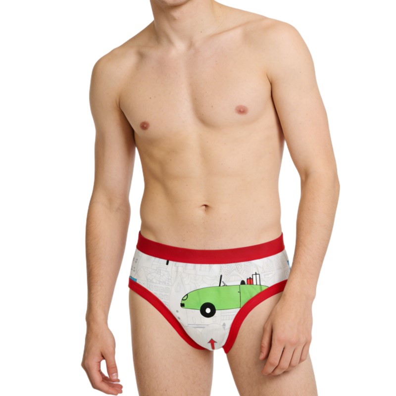 Man's Cute Cartoon Pattern Bri - Diapering ulasan dan harga