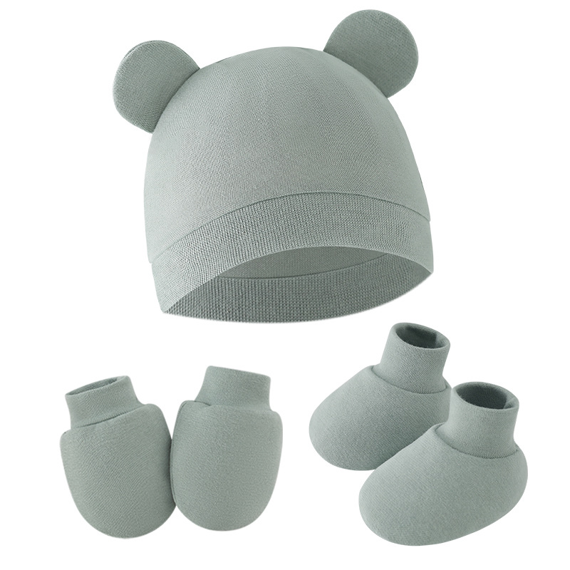 Cute Baby Hat Newborn Bonnet G - Infant Beanie Hat With Ears ulasan dan harga