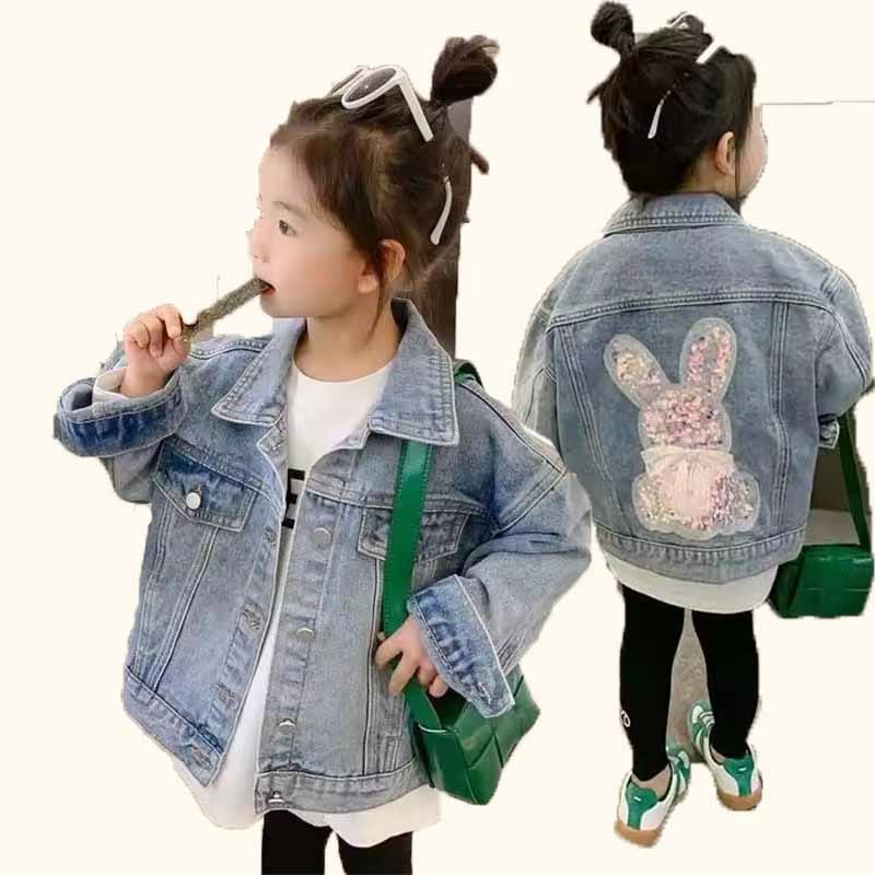 Baby Girls Denim Coat Children - Baby Clothes ulasan dan harga