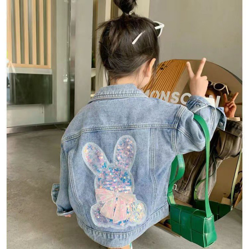 Baby Girls Denim Coat Children - Baby Clothes ulasan dan harga