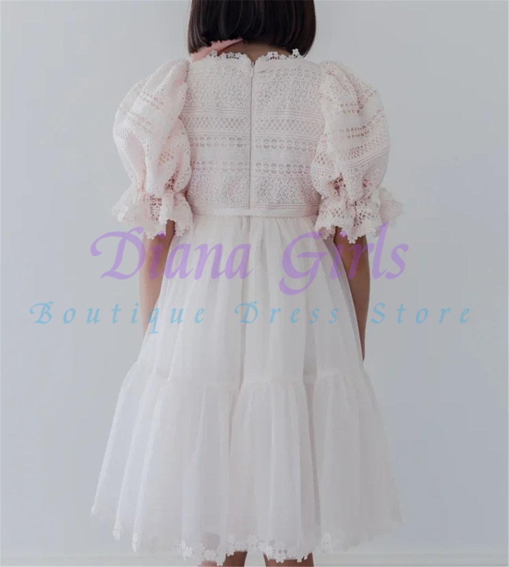 Quality Elegant Flower Girl Dr - Toddler Girl Tulle Party Dress ulasan dan harga