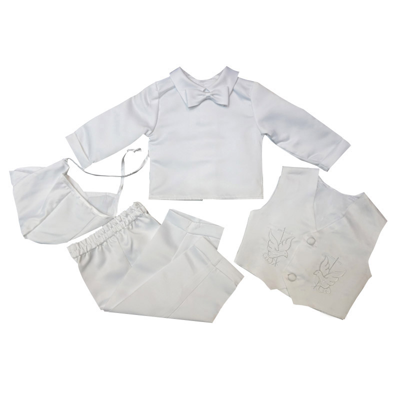 Baptism Clothes Babies Boys Wh - Baby Boy Suit Set Baptism ulasan dan harga