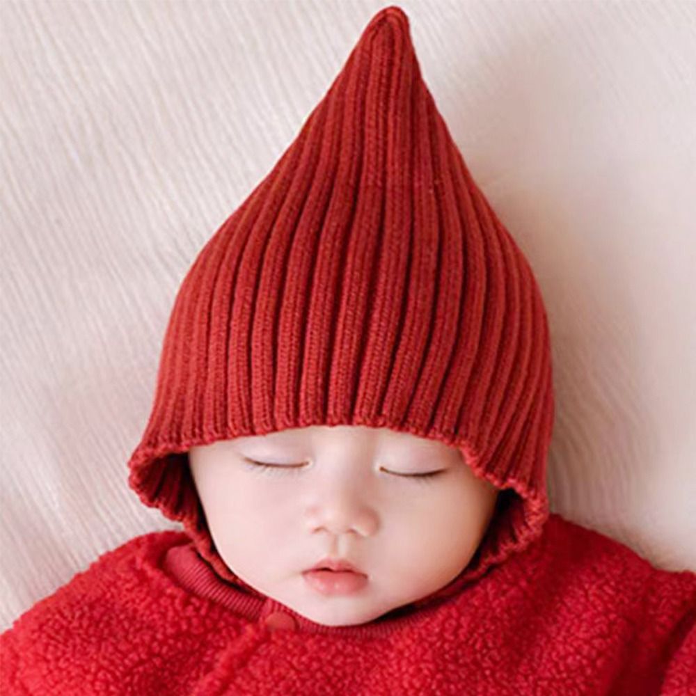 Cute Solid Color Baby Hat Wint - Infant Beanie Hat With Ears ulasan dan harga