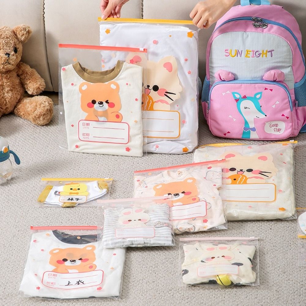 10PCS Multi-size Storage Bag C - Baby Clothes ulasan dan harga