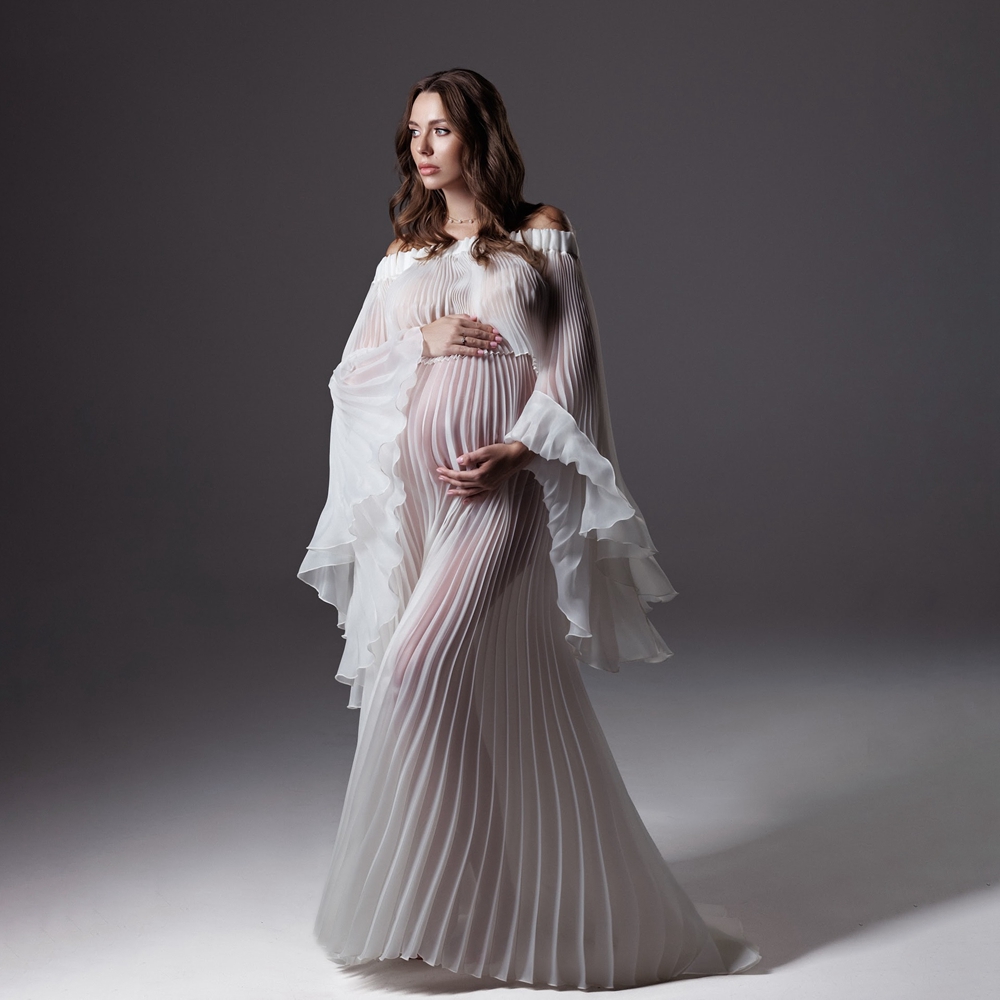 Pleated Maternity Photography  - Maternity Wear ulasan dan harga