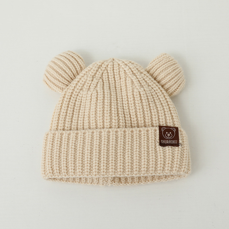 Bear Baby Winter Hat Cartoon E - Infant Beanie Hat With Ears ulasan dan harga