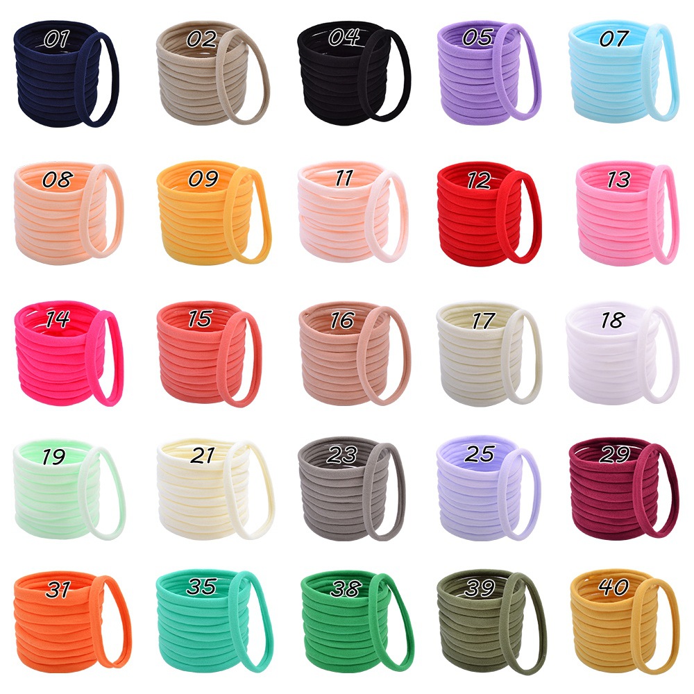 50 Pcs Soft Stretchy DIY Nylon - Baby Gear ulasan dan harga