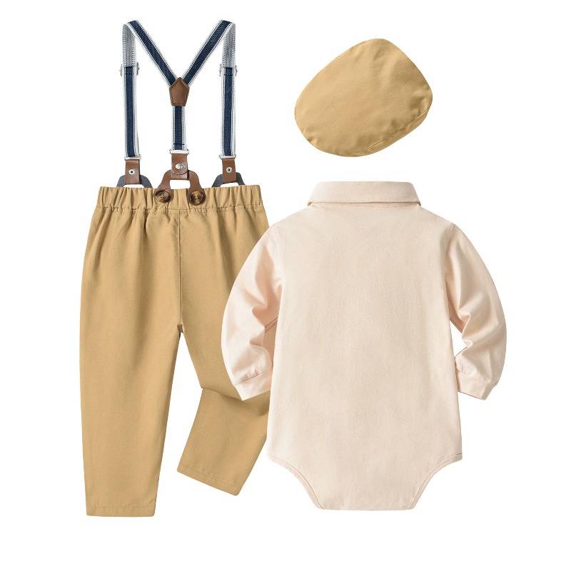 Baby Boy Clothes 0-24M Baby Bo - Baby Boy Suit Set Baptism ulasan dan harga