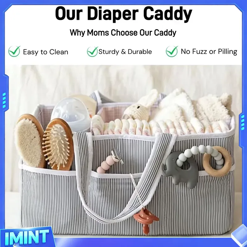 Fabric Diaper Caddy Organizer, - Diapering ulasan dan harga