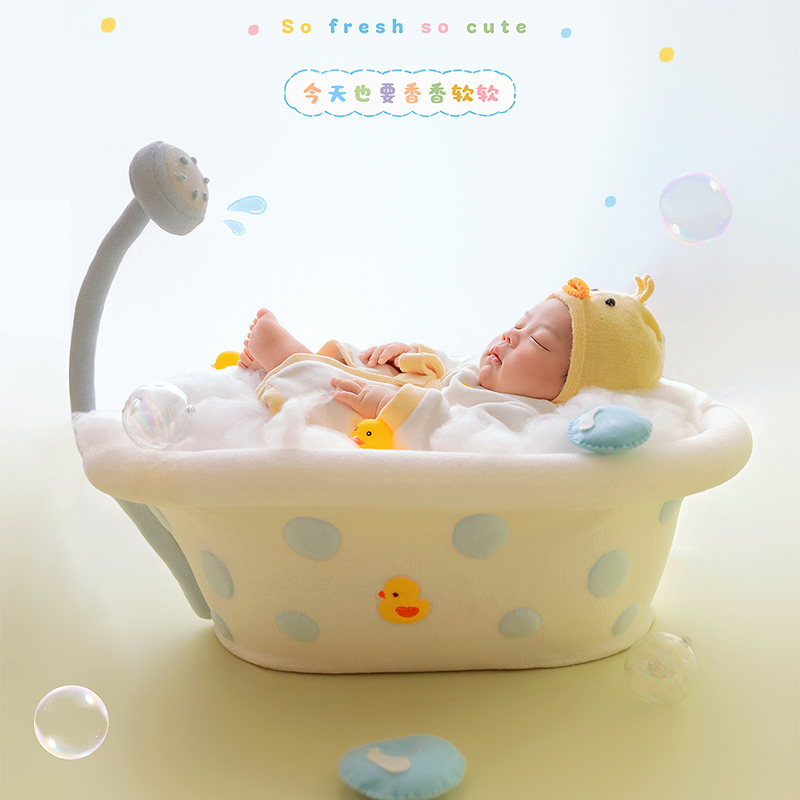 Bubble Bath Tub Theme Newborn  - Infant Photography Props Outfit ulasan dan harga