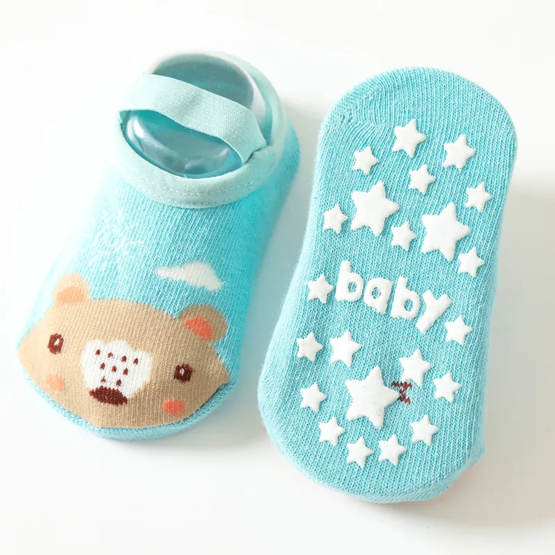 0-3Years Newborn Baby Girls Bo - Unisex Baby Socks Non Slip ulasan dan harga