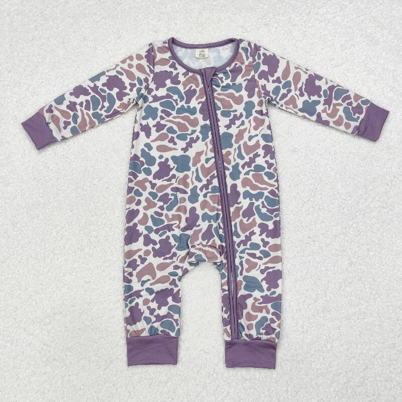 8.21 Bamboo Fly Blue Pumpkin L - Cotton Baby Onesies Zipper ulasan dan harga