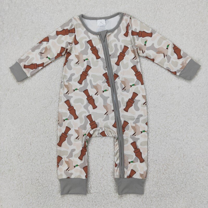 8.21 Bamboo Fly Blue Pumpkin L - Cotton Baby Onesies Zipper ulasan dan harga
