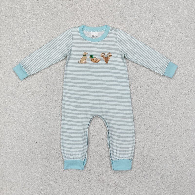 8.21 Bamboo Fly Blue Pumpkin L - Cotton Baby Onesies Zipper ulasan dan harga