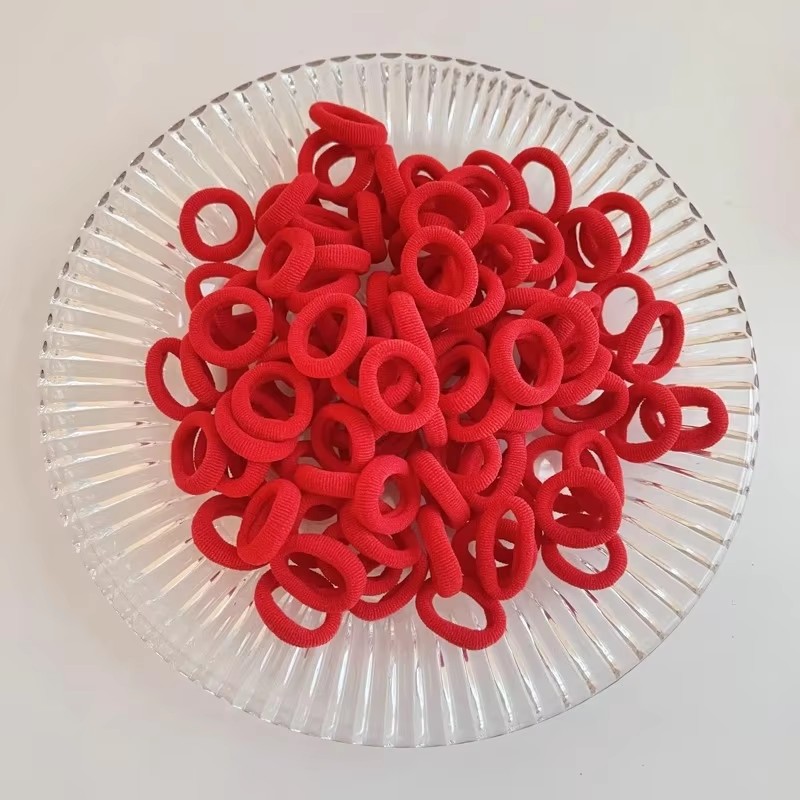 100 Pcs/Lot Elastic Hair Bands - Baby Gear ulasan dan harga