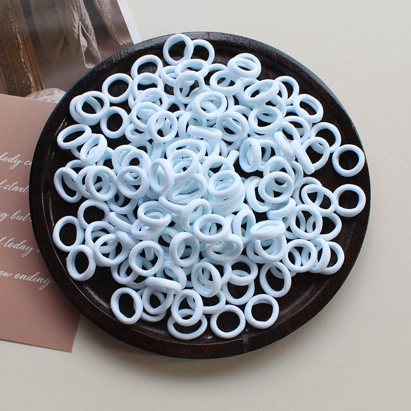 100 Pcs/Lot Elastic Hair Bands - Baby Gear ulasan dan harga