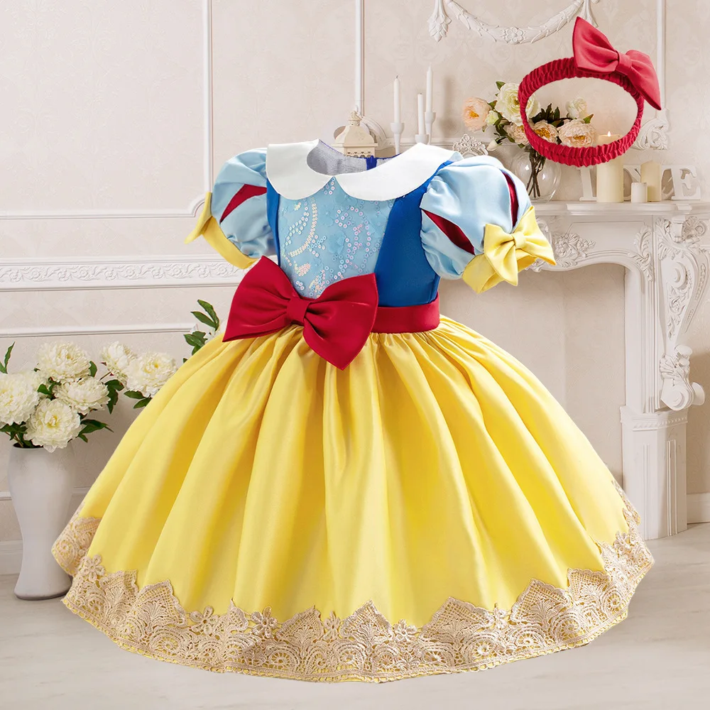 Yellow Tutu Party Dress For Gi - Toddler Girl Tulle Party Dress ulasan dan harga