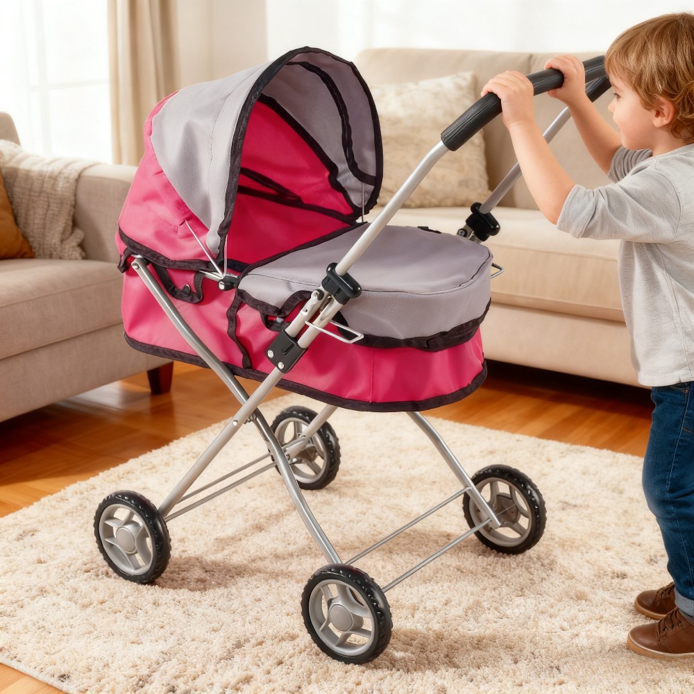 Doll Stroller for Kids Foldabl - Lightweight Foldable Baby Stroller Compact ulasan dan harga